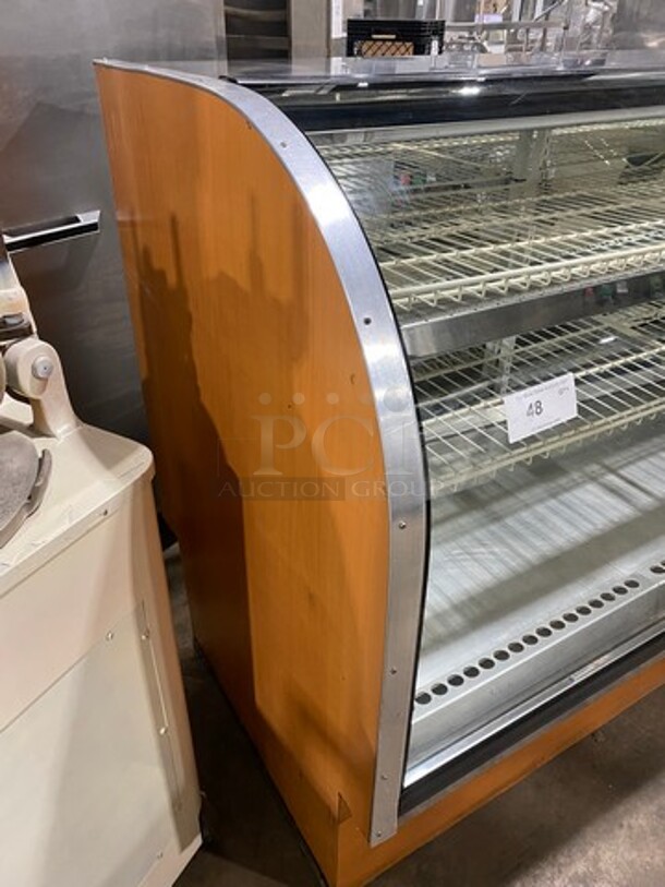 Marc Commercial Refrigerated Deli/Bakery Display Case! With Curved Front Glass! With Sliding Rear Access Doors! 120V 1 Phase - Image 2 of 8