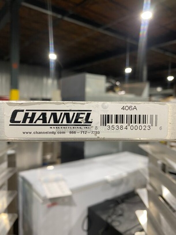 NEW! Channel Commercial Welded  Pan Transport Rack! Model 406A! On Casters! - Image 5 of 6