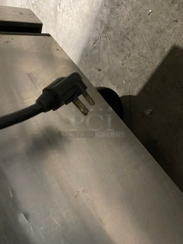 GREAT! True Commercial Refrigerated Sandwich Prep Table! With Single Door Storage Space Underneath! With Poly Coated Racks! All Stainless Steel! On Casters! Model: TSSU2712MB SN: 4999343 115V 60HZ 1 Phase - Image 9 of 9