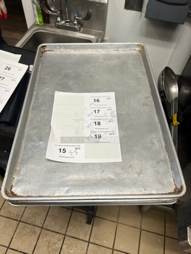 Full Size Baking Sheet Pans! 5x Your! - Image 1 of 5