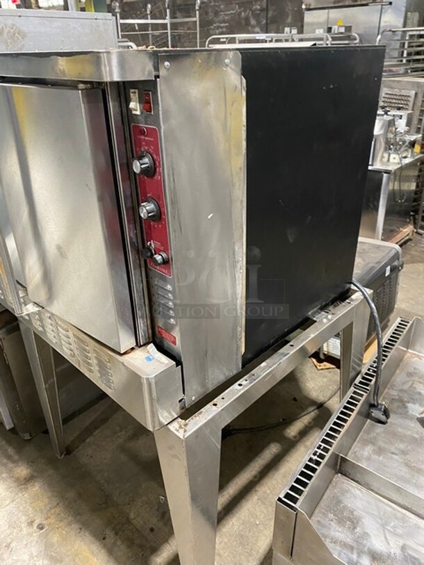 Blodgett Zephaire Edition Commercial Convection Oven! With Solid Doors! Metal Oven Racks! All Stainless Steel! On Legs! - Image 2 of 6