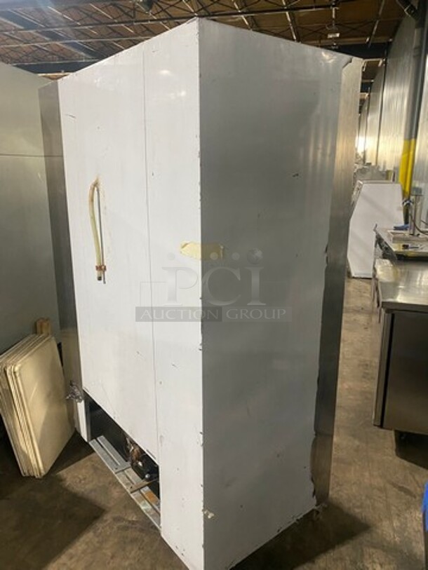 2015 Coolman Two Door Reach In Cooler! Stainless Steel! On Commercial Casters! Model 54RIF SERIAL:C70515 120V - Image 4 of 8