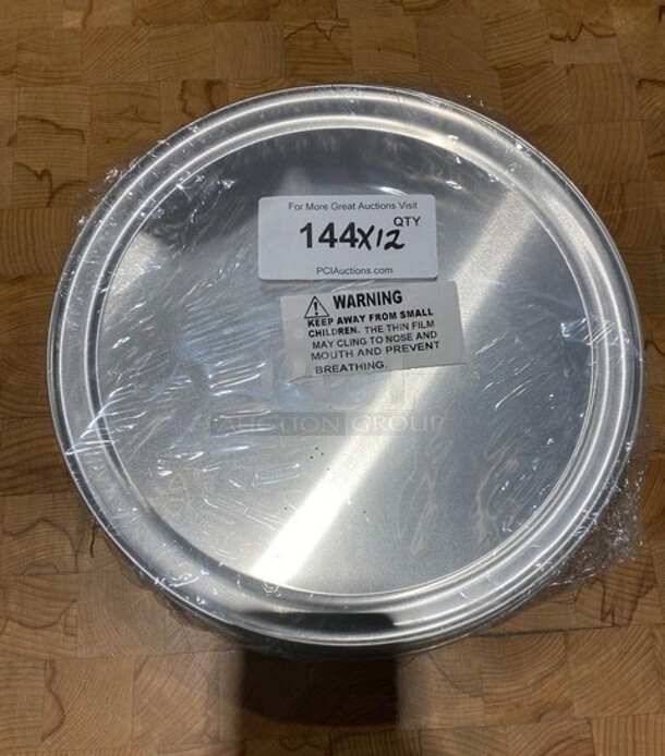 NEW! AMC 13" Aluminum Wide Rim Pizza Pan! 12x Your Bid! MODEL TP13 - Image 1 of 6