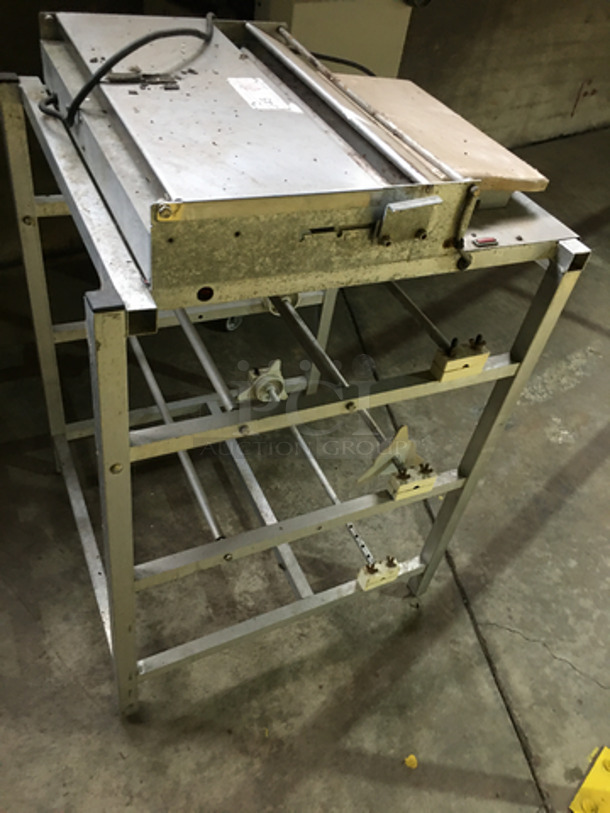 Commercial Food Sealer Machine! Stainless Steel! On Legs! - Image 4 of 8