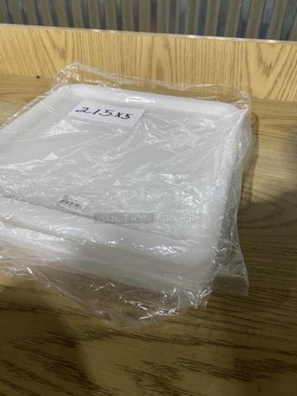 Winco! Food Pan Covers!  - Image 2 of 5