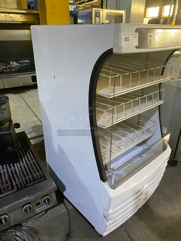Beverage Air Commercial Refrigerated Open Grab-N-Go Drink Display Case! With Poly Coated Racks! Model: BZ131W SN: 11613267 115V 60HZ 1 Phase - Image 3 of 7