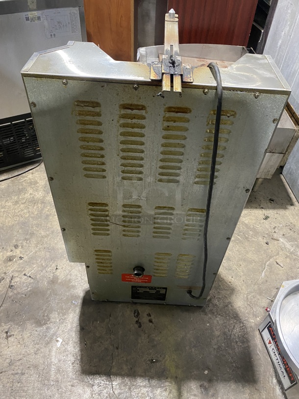 Optimal Automatics Autodoner Natural Gas Powered Gyro Machine!  Working When removed! MODEL: G500 SN:038110 120V! - Image 4 of 6