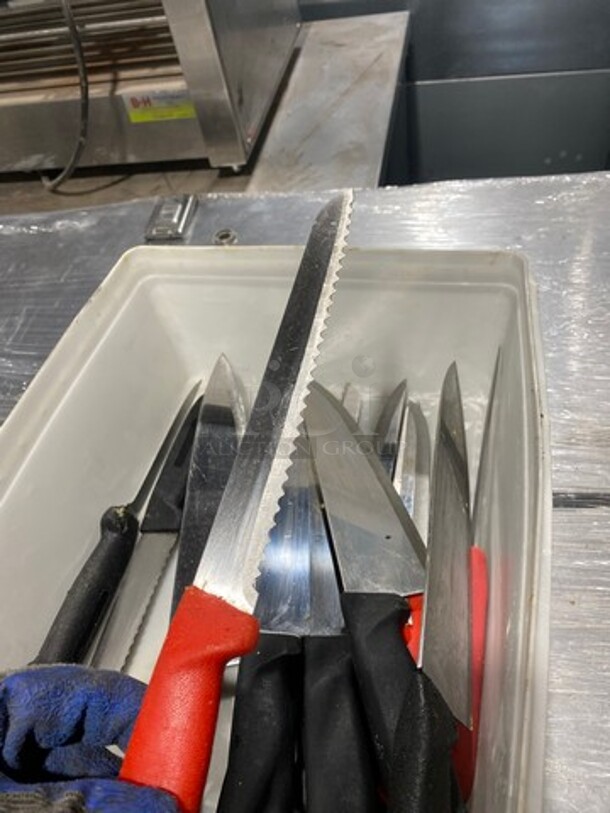 ALL ONE MONEY! Assorted Size And Style Kitchen Knives! - Image 8 of 8