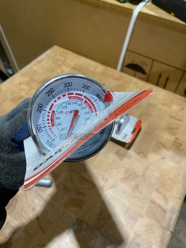 BRAND NEW! Winco 3" Deep Fryer Thermometer! 2x Your Bid! MODEL TMTCDF5 - Image 3 of 5