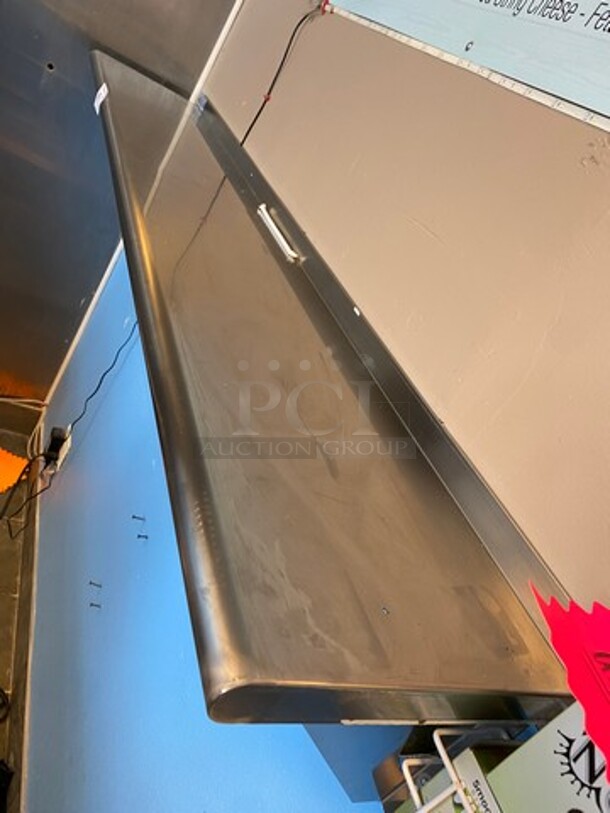 Commercial Solid Stainless Steel Wall Mount Shelf! - Image 3 of 5