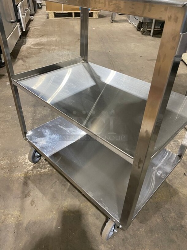 Lakeside Stainless Steel 3 Shelf Utility Cart! - Image 6 of 8