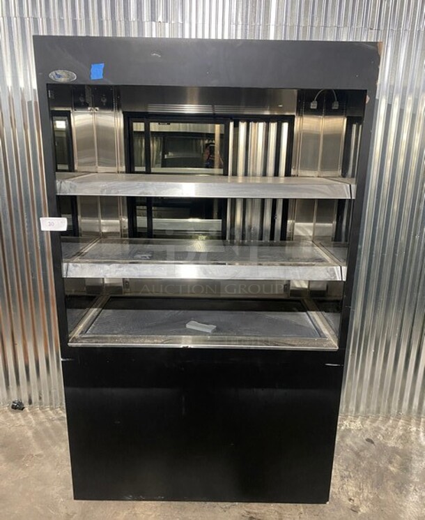 RPI Industries Stainless Steel Commercial Open Grab N Go Merchandiser! MODEL SCAS48H SN:10142564 115/208V 1PH - Image 1 of 9