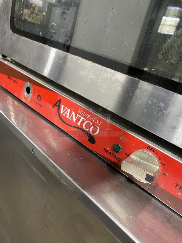 AVANTCO Commercial 1/2 Size Convection Oven! All Stainless Steel! Model:177CO16-120 120V 1Ph! 
 - Image 6 of 8