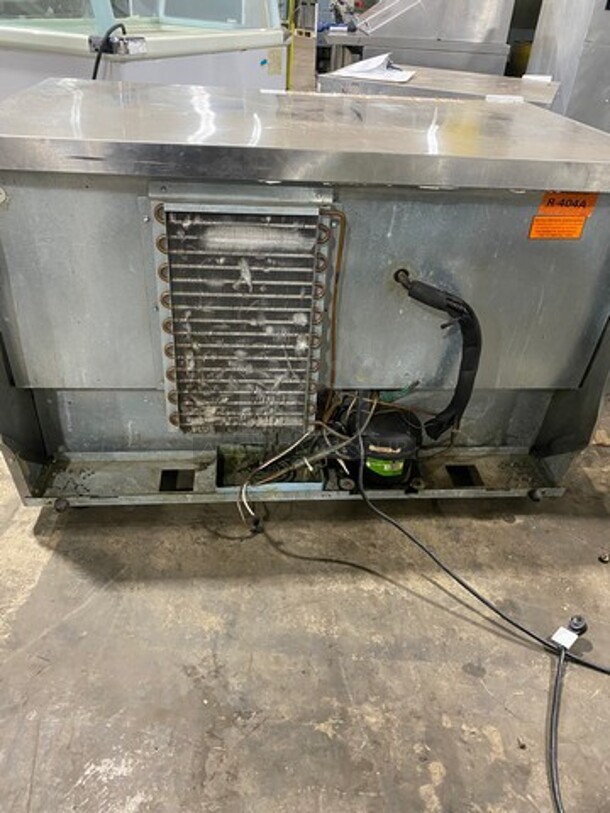 COOL! Delfield Manitowoc Commercial 2 Door Lowboy/Worktop Cooler! All Stainless Steel! Model: UC4048STAR SN: 1305152000153 115V 60HZ 1 Phase - Image 3 of 11