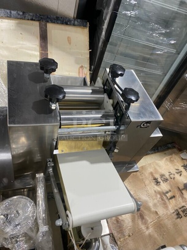 WOW! BRAND NEW! Commercial Floor Style Imitation Handmade Dumpling Machine! All Stainless Steel! - Image 6 of 9