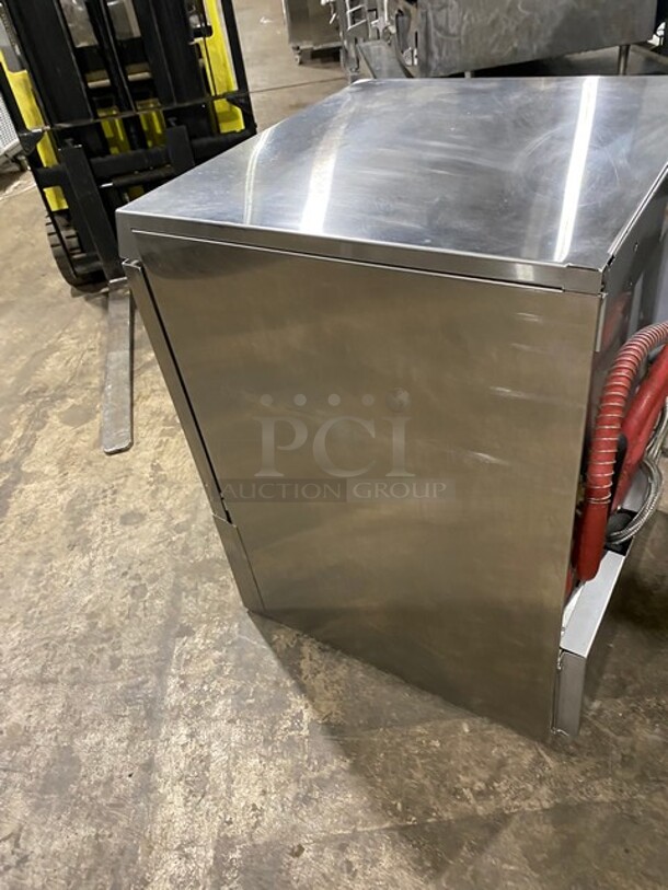 Amazing! Late Model! HOBART Stainless Steel Commercial Undercounter Dishwasher! MODEL LXER Serial 231190669! 120/208-240v 1PH
 - Image 4 of 8