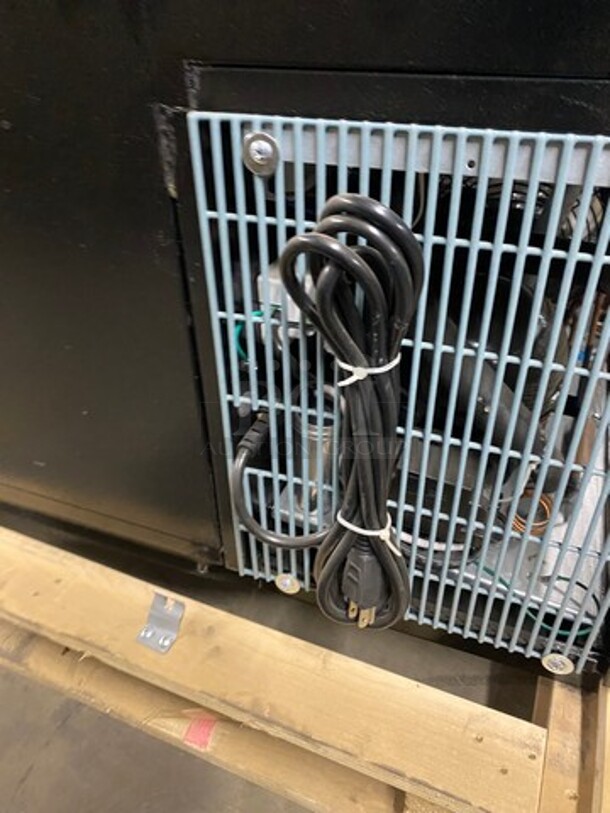 Dukers Commercial 3 Door Bar Back Cooler Merchandiser! Missing Doors! With Poly Coated Racks! Model: DBB72S3 115V 60HZ 1 Phase - Image 9 of 12