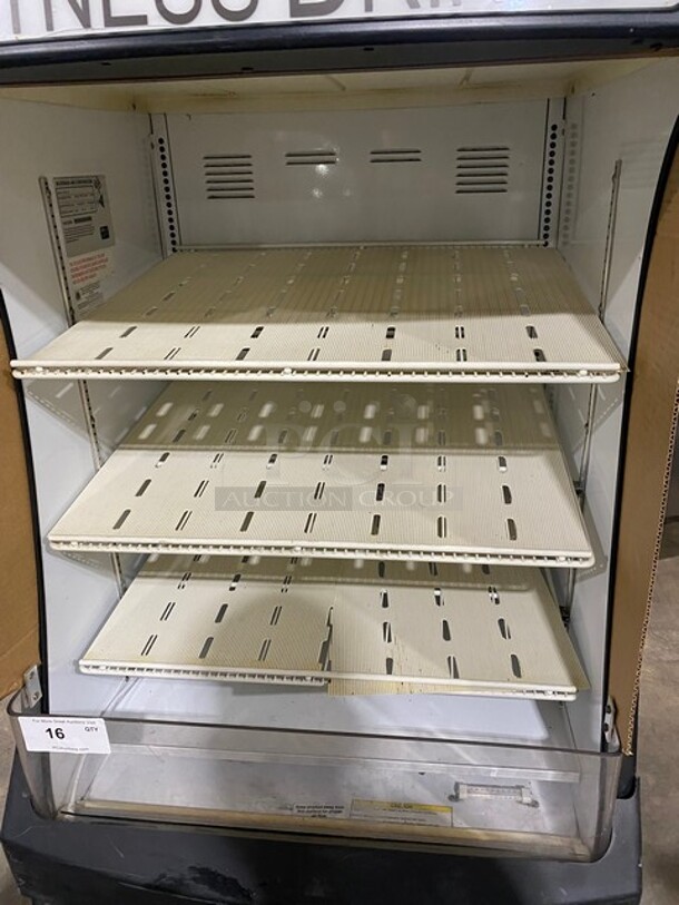 Beverage Air Black Refrigerated Open Grab-N-Go Reach In Cooler Merchandiser! MN: BZ13-1-B 115V! 60HZ! 1Phase! - Image 5 of 9