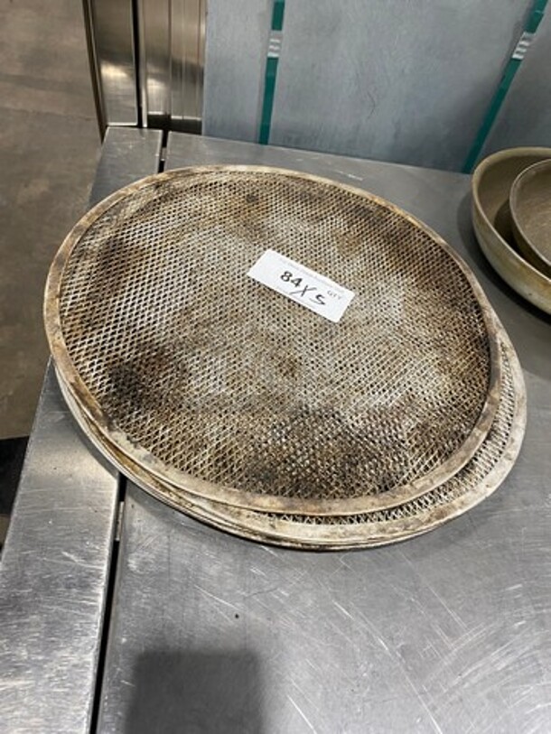 Round Pizza Mesh Screens! 5x Your Bid! - Image 4 of 4