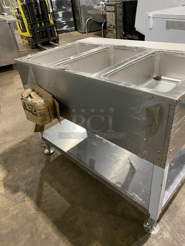 Duke! Model:E-303 Stainless Steel Commercial Electric Powered 3 Bay Steam Table. 208 Volts, 3 Phase. - Image 3 of 8
