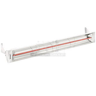 BRAND NEW IN BOX! Schwank ES-3061-24 Electric White Indoor/Outdoor Patio Heater - 240V, 1PH, 3000W. 61-1/4" X 8-3/16" X 5-3/8" 4X YOUR BID. 
