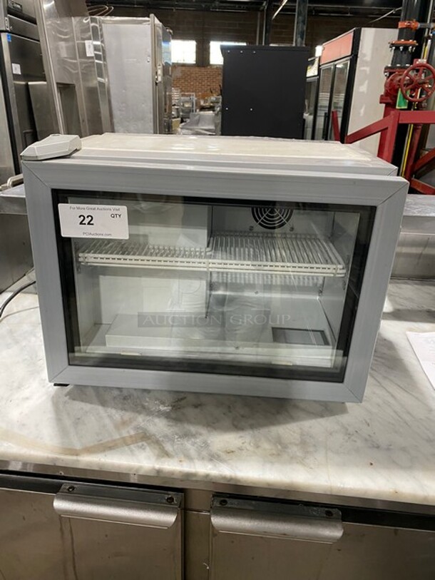2015 Criotec !Metal Mini Cooler Merchandiser with Poly Rack! MN : CVZ-01 
 - Image 1 of 7