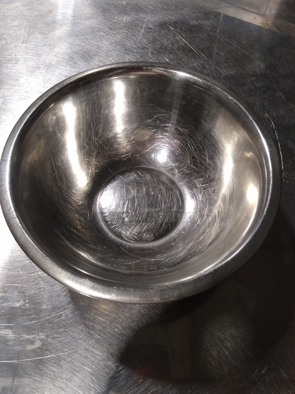 CHOICE 7 Inch Stainless Steel Mixing  Bowl - Image 1 of 3