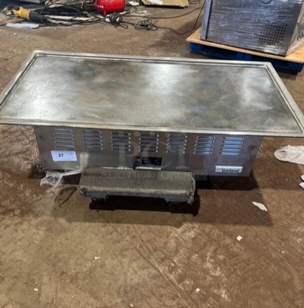 NEVER USED! Garland Commercial Drop-In Electric Powered Teppanyaki Style Griddle! All Stainless Steel! Model: E22-36-36GMX!  - Image 1 of 6