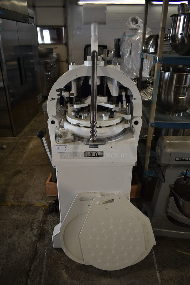 BRAND NEW SCRATCH AND DENT! 2022 Doyon DSA336 Metal Commercial Floor Style 36 Piece Dough Divider w/ 3 Trays. 120 Volts, 1 Phase. - Image 1 of 11
