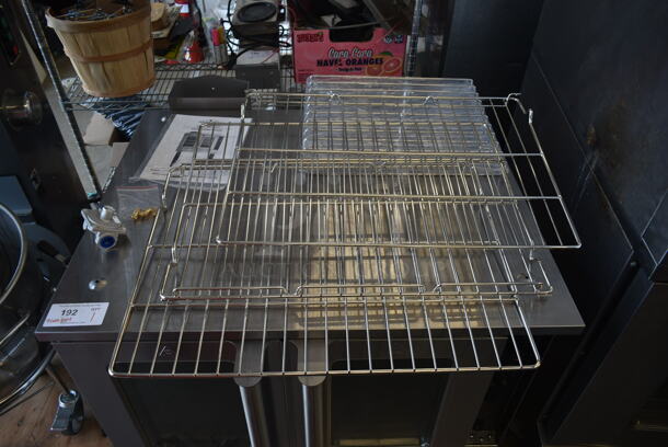 BRAND NEW SCRATCH AND DENT! 2023 Mainstreet FGC100 Stainless Steel Commercial Natural Gas Powered Full Size Convection Oven w/ View Through Doors, Metal Oven Racks and Thermostatic Controls. No Legs. Comes w/ Gas Hose Kit! 54,000 BTU - Image 7 of 11