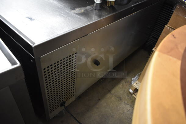 2014 True TRCB-52 Stainless Steel Commercial 2 Drawer Chef Base on Commercial Casters. 115 Volts, 1 Phase. Tested and Working! - Image 4 of 5