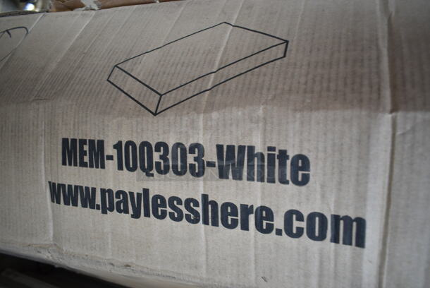 BRAND NEW SCRATCH AND DENT! PayLessHere MEM-10Q303-White Memory Foam Mattress Cooling Gel Bamboo Charcoal Infused Mattress 8 inch Mattress  - Image 4 of 4