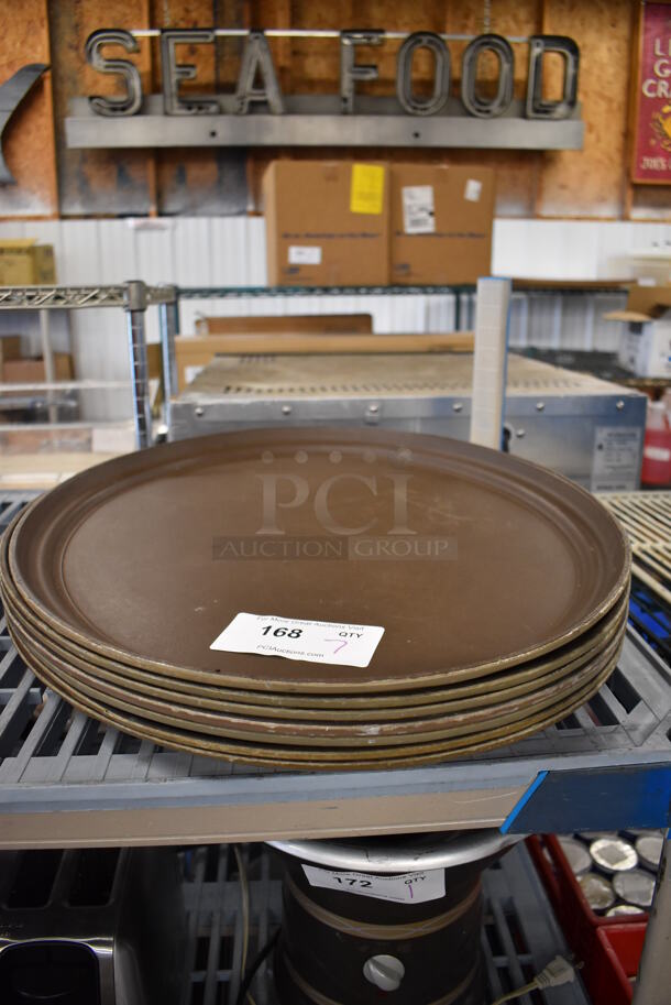 7 Oval Serving Trays. 24x19x1.5. 7 Times Your Bid!  - Image 5 of 6