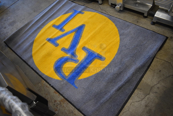 Gray Floor Rug w/ PVI Logo. 67x43 - Image 5 of 6