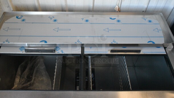 BRAND NEW SCRATCH AND DENT! Beverage Air DW49HC-B-29 50" Black Frosty Brew Deep Well Bottle Cooler. 115 Volts, 1 Phase. Tested and Working! - Image 4 of 8