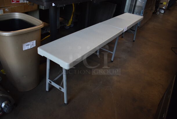 Folding Bench. 72x12x18 - Image 2 of 6