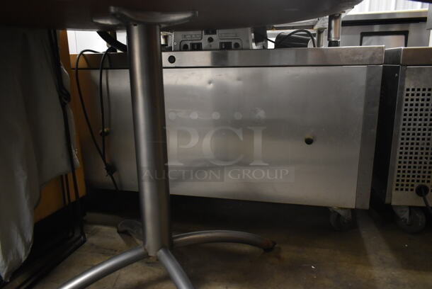 2014 True TRCB-52 Stainless Steel Commercial 2 Drawer Chef Base on Commercial Casters. Tested and Working! - Image 3 of 4