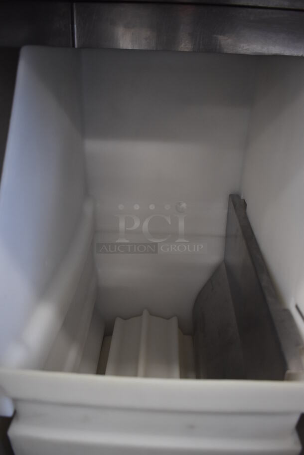 Automated Equipment RAM 280-F Stainless Steel Commercial Floor Style Frozen Fry Dispenser w/ 2 Metal Fry Baskets on Commercial Casters. 115 Volts, 1 Phase. 29x31x75. Tested and Working! - Image 7 of 8