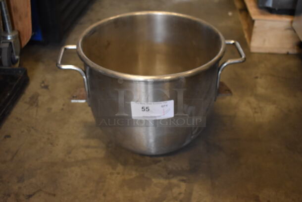Hobart VMLH-30 Stainless Steel Commercial 30 Quart Mixing Bowl.
