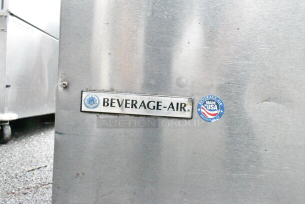 Beverage Air SM49N Stainless Steel Commercial Milk Cooler on Commercial Casters. 115 Volts, 1 Phase.  - Image 3 of 7