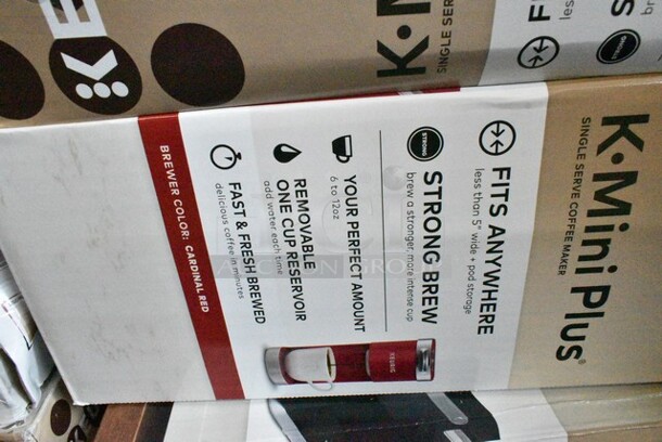 8 IN ORIGINAL BOX! Keurig K Mini Plus Single Cup Coffee Machine; Various Color. 8 Times Your Bid!  - Image 9 of 10