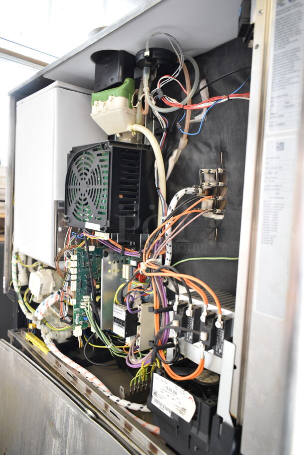 2 2021 Rational Stainless Steel Commercial iCombi Pro Combitherm Convection Ovens on Commercial Casters. Top Model: LM100CE.AXXXX. Bottom Model: LSF100EE.AXXXX. 440/480 Volts, 3 Phase. 2 Times Your Bid! - Image 8 of 12