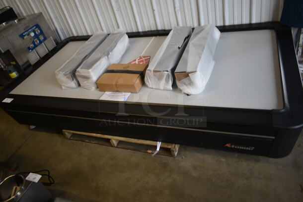 BRAND NEW SCRATCH AND DENT! Atomic G04865W Top Shelf 7 1/2' Air Hockey Table.  - Image 2 of 5