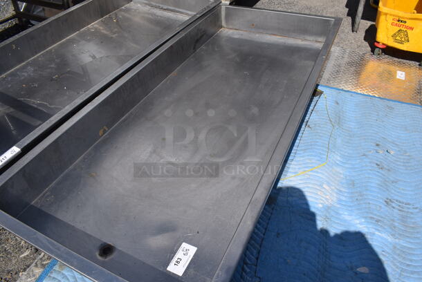 Stainless Steel Ice Bin on Legs. - Image 6 of 6