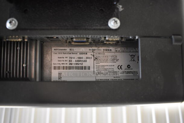 5 NCR Model 7610-1000-8801 15" Computer Monitors. 5 Times Your Bid! - Image 8 of 8