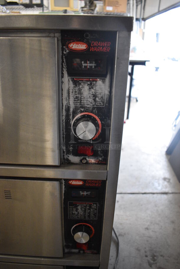 Hatco Stainless Steel Commercial 3 Drawer Warming Drawers. 29.5x24x35.5. Tested and Working! - Image 3 of 4