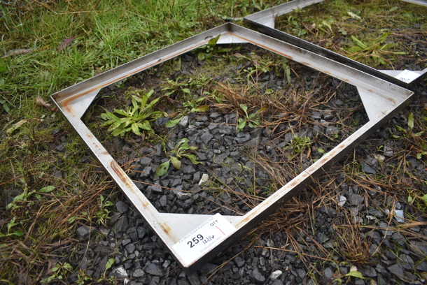 Metal Commercial Dolly on Commercial Casters. 27.5x26.5x3 - Image 2 of 4