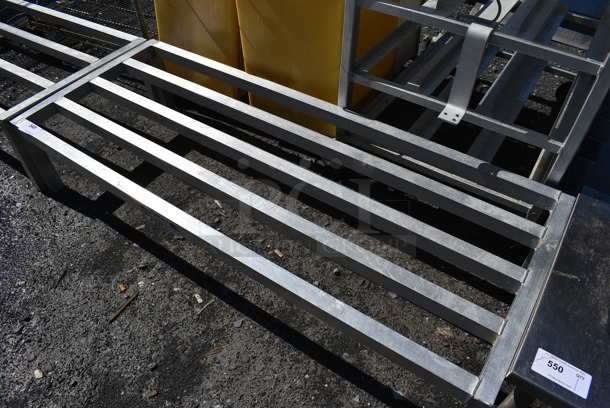 Metal Commercial Dunnage Rack. 60x24x12 - Image 3 of 3