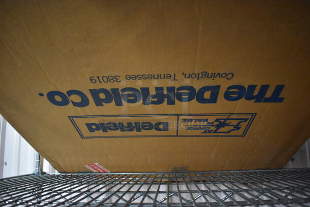 ALL ONE MONEY! Tier Lot of Various Items Including BRAND NEW Stainless Steel 1/2 Size Drop In Bin Inserts and Delfield Piece - Image 5 of 5