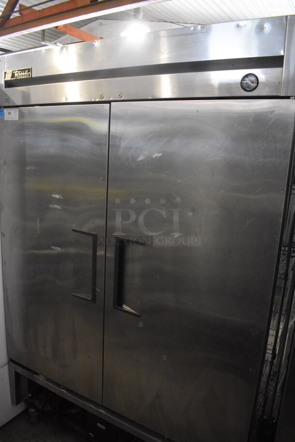 True T-49F Commercial Stainless Steel Reach In Electric Powered Freezer With Polycoated Racks on Commercial Casters. 115V/ 1 Phase. Tested And Working - Image 3 of 7